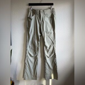 Prana Women's Light Greenish Grey Cargo Pants